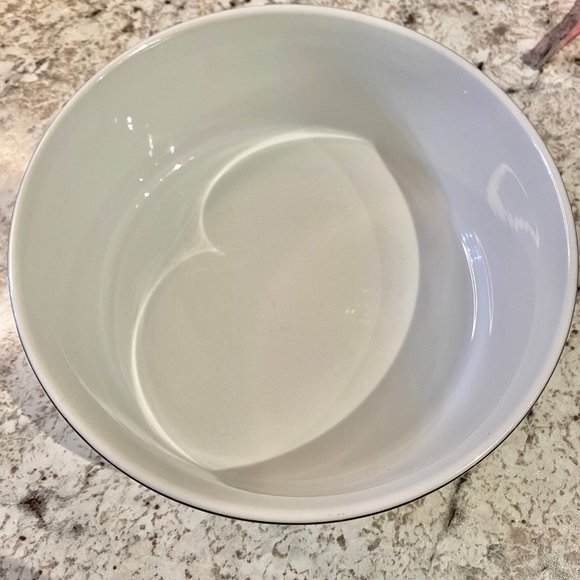 Vintage Lovelace by Crown Victoria Fine China - Round Soufflé Baking Dish - Picture 2 of 4